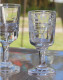 Delcampe - -LOT De 11 ANCIENS VERRES DIFFERENTES FORMES 7 MODELES Différents Collection      E - Glas & Kristal