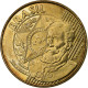 Brésil, 25 Centavos, 1999, Bronze Plated Steel, SUP, KM:650 - Brazilië
