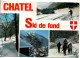 Châtel , Station " Portes Du Soleil " Ski De Fond  , Voir état Coin - Châtel