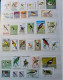 Delcampe - Collection De Timbres Sur Le Thème Des Oiseaux. - Collections (without Album)