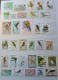 Delcampe - Collection De Timbres Sur Le Thème Des Oiseaux. - Collections (without Album)