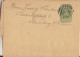 Bande De Journal Half Penny Vert "Edouard VII" Obl. M.F.C. Pour Stras Bourg - Entiers Postaux