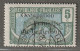 CAMEROUN - N°56 Obl (1916) 5c Vert Et Bleu - Occupation Française - - Usati