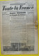 Toute La France N° 59 Du 13 Novembre 1943. Collaboration Antisémite.  Pétain Hulot Foucaud Masson Prisonniers Stalag - Weltkrieg 1939-45