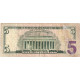 Billet, États-Unis, Five Dollars, 2009, TB - Federal Reserve Notes (1928-...)