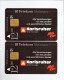 2 Pcs Germany Telekom Telefonkarte Chip Phone Card  Mint Consecutive - Lots - Collections