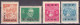 Yugoslavia 1950 - Definitive With Overprint, Mi 601-604 - MNH**VF - Nuevos