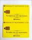 2 Pcs Germany Telekom Telefonkarte Chip Phone Card  Mint Consecutive Number - Lots - Collections