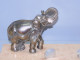 Delcampe - - SUPPORT CADRE PHOTO ART DECO ELEPHANT REGULE Argenté Sur MARBRE    E - Jugendstil / Art Déco