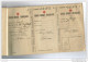 Croix Rouge Comité Varzy Entrains Sur Nohain  Carnet Souscriptions 1944 - Collections