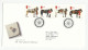 Working HORSES 3 Diff   FDC 1979 - 1997  Gb Stamps  Cover Horse - Paarden