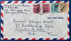 Lettre CHINE Du Bureau Des Nations Unies à SHANGHAI " UNECAFE " Par Avion De Shanghai Pour ST JULIEN LES VILLAS - 1912-1949 Republik