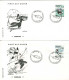 Greenland 1989; Birds.  Set Of 4 On FDC (Foghs Covers). - FDC