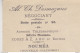 Fixe Marcophilie Lettre Desmazures Négociant Nouméa Pour Marseille 15 Janvier 1925 - Covers & Documents