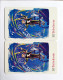 2 Pcs Germany Telekom Telefonkarte Chip Phone Card  Mint Consecutive Number - Lots - Collections