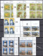 ALAND  214-218, 223, 225-228, 4erBlock Eckrand, Postfrisch **, 2003, Pilze, Katze, Europa: Plakat, Lichterfest - Aland