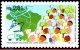 Ref. BR-2733 BRAZIL 2000 - SCHOOL BOOK PROGRAM, MAP,PLANE, SHIP, TRUCK, MI# 2994, MNH, EDUCATION 1V Sc# 2733 - Nuovi