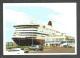 Cruise Liner M/S CINDERELLA In The Port Of Riga , Latvia -  VIKING LINE Shipping Company - - Fähren