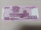 Billete Corea Del Norte, 1000 Won, Año 2008, Conmemorativo 100 Aniversario, UNC - Corea Del Norte