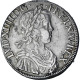 France, Louis XIV, Écu à La Mèche Longue, 1652, Rouen, Argent, TTB - 1643-1715 Ludwig XIV.