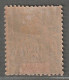 Sainte Marie De Madagascar - N°8 * (1894) 25c Noir Sur Rose - Unused Stamps