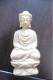 Figurine Statuette Bouddha Asie Chine Vietnam Pierre Marbre Saponite Sculptée - Arte Asiático