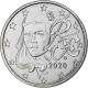 France, 2 Euro Cent, 2020, Pessac, Error Without Copper Platted, NEUF, Acier - Abarten Und Kuriositäten