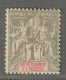 Sénégambie Et Niger - N°13 * (1903) 1fr Olive - Unused Stamps