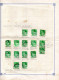GERMANY AAS Zone 1948. Selection Of Varieties Of The Bauten Series. 108 Used Stamps. - Used