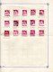 GERMANY AAS Zone 1948. Selection Of Varieties Of The Bauten Series. 108 Used Stamps. - Used