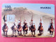 Variété Décalage Adresse Au Verso JAUNSON 100u HORSE BLACK RIDERS AGRICO SUD LOGISTIQUE AGADIR (B70623 - Marruecos