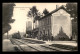 52 - CHATEAUVILLAIN - TRAIN EN GARE DE CHEMIN DE FER - Chateauvillain