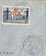 REUNION - OVERCHARGED 8 F CFA STAMP FRANKING COMMERCIAL AIR COVER FROM SAINT DENIS TO MAINLAND FRANCE - 1949 - Lettres & Documents