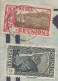 REUNION - 5 FR 15 CENT.  2 STAMP FRANKING ON REGISTERED AIR COVER FROM SAINT ANDRE TO MAINLAND FRANCE - 1937 - Covers & Documents