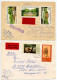Germany, East 1977-1980 5 Express Covers; Ilsenburg To Grasleben; Mix Of Stamps - Lettres & Documents