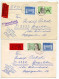 Germany, East 1977-1980 5 Express Covers; Ilsenburg To Grasleben; Mix Of Stamps - Storia Postale