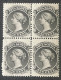 1860 Nova Scotia Block Of 4, One Cent & Ten Cent MNH, 8 1/2 Cent MH, All VF - Sammlungen (ohne Album)