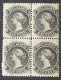1860 Nova Scotia Block Of 4, One Cent & Ten Cent MNH, 8 1/2 Cent MH, All VF - Collezioni (senza Album)