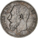 Belgique, Leopold II, 5 Francs, 1875, Bruxelles, Argent, TTB - 5 Francs