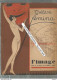 CC / Programme THEATRE FEMINA 1927  Couverture Signé LOUIS ROLLET  L'IMAGE - Programas