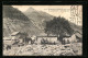 CPA Modane-Fourneaux, Le Village Enlisé Après La Catastrophe Du 23 Juillet 1906, Inondation  - Modane