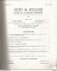 LEGION Legion étrangère Vert Et Rouge N°1 1945 Numéro 1 LEGIONNAIRE Tête De Série 32 Pages - Histoire