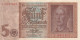 Germany #186a, 5 Marks 1942 Banknotes 3 Consecutive Serial Numbers - 5 Reichsmark