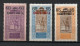 HAUTE-VOLTA 1922/25 .  N°s 21 , 22 , 23 . Neufs *(MH) . - Nuevos