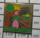 821 Pin's Pins / Beau Et Rare : ADMINISTRATIONS / DESSIN D'ENFANT ECOLE MATERNELLE CUVELETTE - Administration