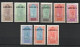HAUTE-VOLTA 1922/26 . Série N°s 24 à 32  . Neufs * (MH) . - Unused Stamps