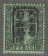 MALAYSIA - PERAK : Occupation Japonaise - N°11 * (1942) 50c Noir Sur Vert - Occupazione Giapponese