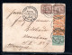 1899 , Scarce Hotel-postmark"" SAN STEFANO -HOTEL " Very Clear On 5 Stamps, Cover To Germany  #152 - 1866-1914 Khedivaat Egypte