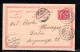 1898 , Scarce  Ship Cancel " ASSOUAN-GUERGA " Very Clear On Stationary 5 M. To Germany-commercial !! Rare  #153 - 1866-1914 Khédivat D'Égypte