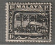 SELANGOR - OCCUPATION JAPONAISE - N°1 * (1942) 1c Noir - Occupation Japonaise